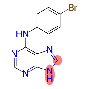 N-(4-溴苯基)-9H-嘌呤-6-胺