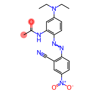 N-[2-[2-氰基-4-硝基苯基)偶氮]-5-(二乙氨基)苯基]乙酰胺
