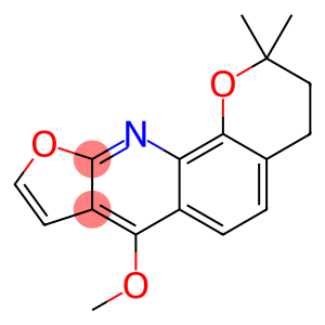 3,4-Dihydro-7-methoxy-2,2-dimethyl-2H-furo[2,3-b]pyrano[3,2-h]quinoline