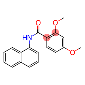 2,4-dimethoxy-N-(1-naphthyl)benzamide