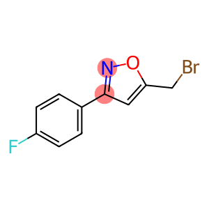 Isoxazole, 5-(bromomethyl)-3-(4-fluorophenyl)-