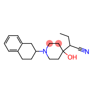 4-Piperidineacetonitrile, α-ethyl-4-hydroxy-1-(1,2,3,4-tetrahydro-2-naphthalenyl)-