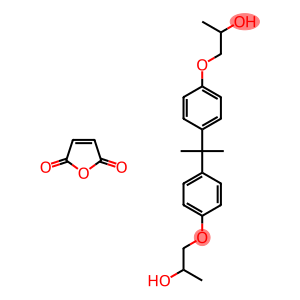 丁烯二酸酐与1,1'-[(亚异丙基)双(4,1-亚苯氧基)]-双[2-丙醇]的聚合物