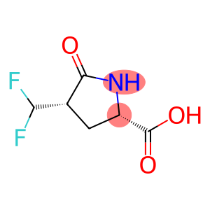 L-Proline, 4-(difluoromethyl)-5-oxo-, (4S)- (9CI)