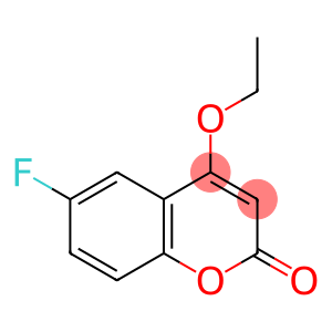 2H-1-Benzopyran-2-one,4-ethoxy-6-fluoro-(9CI)