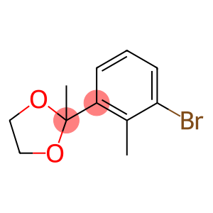 2-(3-bromo-2-methylphenyl)-2-methyl-1,3-dioxolane
