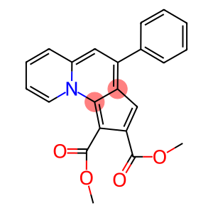 dimethyl 4-phenylcyclopenta[c]quinolizine-1,2-dicarboxylate