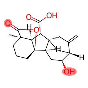 4aα,6α-Dihydroxy-1-methyl-8-methylenegibbane-1α,10β-dicarboxylic acid 1,4a-lactone