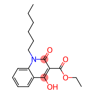 ethyl 1-hexyl-4-hydroxy-2-oxo-1,2-dihydro-3-quinolinecarboxylate