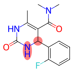 5-Pyrimidinecarboxamide,4-(2-fluorophenyl)-1,2,3,4-tetrahydro-N,N,6-trimethyl-2-oxo-(9CI)