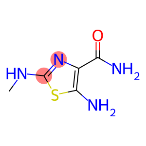 5-AMINO-2-(METHYLAMINO)-1,3-THIAZOLE-4-CARBOXAMIDE