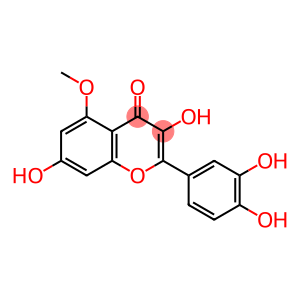 2-(3,4-二羟基苯基)-3,7-二羟基-5-甲氧基苯并吡喃-4-酮