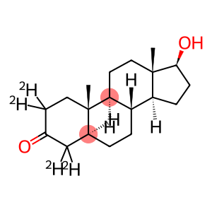 2,2,4,4-tetradeuterio-17β-hydroxy-(5α)-androstan-3-one