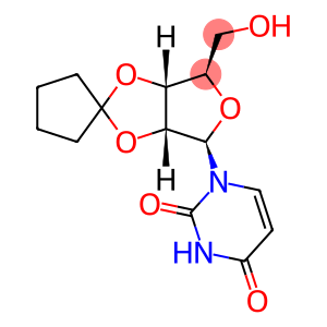 1-(2'-O,3'-O-环戊基-5'-羟基-β-D-赤式-呋喃戊糖基)尿嘧啶