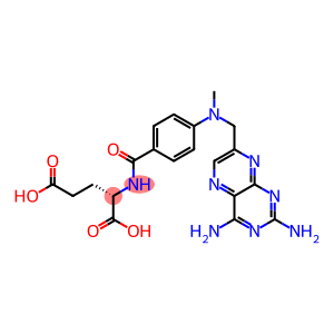 L-Glutamic acid, N-[4-[[(2,4-diamino-7-pteridinyl)methyl]methylamino]benzoyl]-