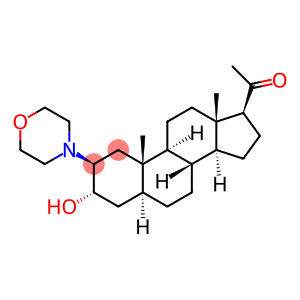 Pregnan-20-one, 3-hydroxy-2-(4-morpholinyl)-, (2β,3α,5α)- (9CI)