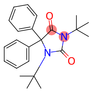 1,3-Bis(1,1-dimethylethyl)-5,5-diphenyl-2,4-imidazolidinedione