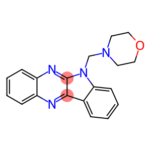 6-(4-morpholinylmethyl)-6H-indolo[2,3-b]quinoxaline