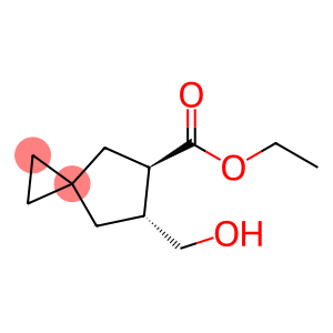 Spiro[2.4]heptane-5-carboxylic acid, 6-(hydroxymethyl)-, ethyl ester, (5R,6R)-rel-