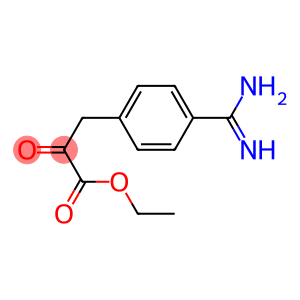 ethyl 4-amidinophenylpyruvate