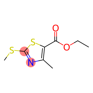 5-Thiazolecarboxylic acid, 4-methyl-2-(methylthio)-, ethyl ester