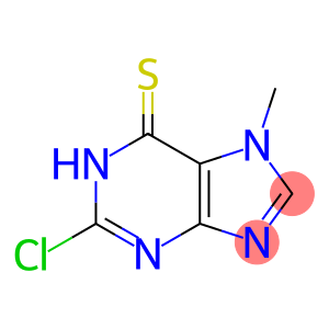 6H-Purine-6-thione, 2-chloro-1,7-dihydro-7-methyl-