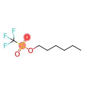 Methanesulfonic acid, 1,1,1-trifluoro-, hexyl ester