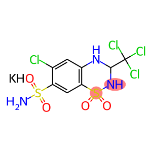 Teclothiazide potassium salt