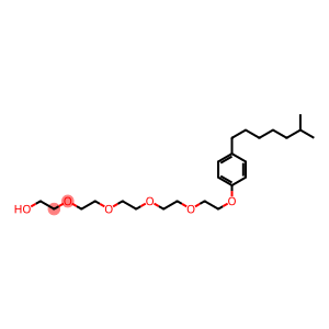 14-(p-isooctylphenoxy)-3,6,9,12-tetraoxatetradecan-1-ol