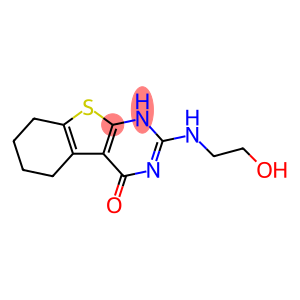 [1]Benzothieno[2,3-d]pyrimidin-4(1H)-one, 5,6,7,8-tetrahydro-2-[(2-hydroxyethyl)amino]-