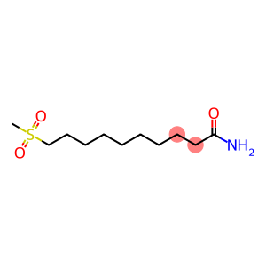 Decanamide, 10-(methylsulfonyl)-