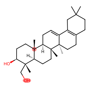 (4R)-28-Noroleana-12,17-diene-3β,23-diol