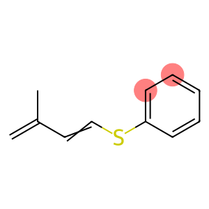 [(3-Methyl-1,3-butadienyl)thio]benzene