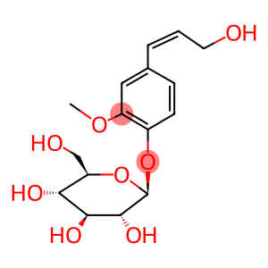 4-Hydroxy-3-methoxy-1-(γ-hydroxypropenyl)benzene-4-D-glucoside