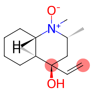 4(equaorialt)-Ethenyl-1,2(equatorial)-dimethyl-trans-decahydroquinol-4 -ol,N-oxide