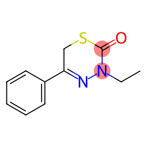 2H-1,3,4-Thiadiazin-2-one, 3-ethyl-3,6-dihydro-5-phenyl-