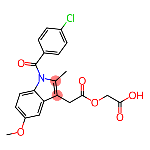 1-(对氯苯甲酰基)-5-甲氧基-2-甲基吲哚-3-乙酸羧甲酯