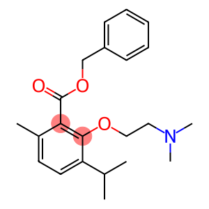 3-[2-(Dimethylamino)ethoxy]-p-cymene-2-carboxylic acid benzyl ester