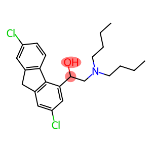 2-(Dibutylamino)-1-(2,7-dichloro-9H-fluoren-4-yl)ethanol