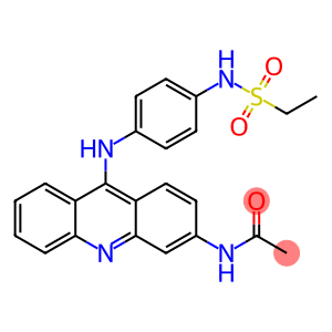 Acetamide, N-[9-[[4-[(ethylsulfonyl)amino]phenyl]amino]-3-acridinyl]-