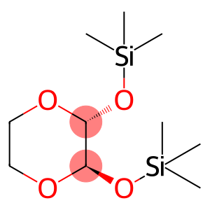 Silane, [1,4-dioxane-2,3-diylbis(oxy)]bis[trimethyl-, trans-