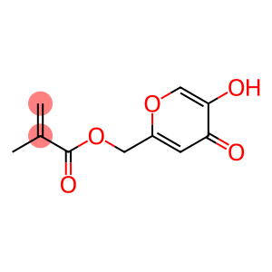 2-Propenoic acid, 2-methyl-, (5-hydroxy-4-oxo-4H-pyran-2-yl)methyl ester (9CI)