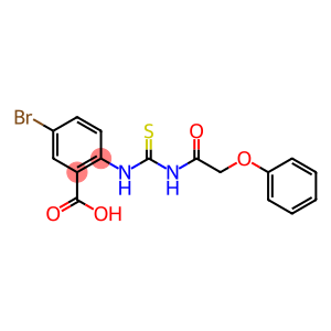 5-BROMO-2-[[[(PHENOXYACETYL)AMINO]THIOXOMETHYL]AMINO]-BENZOIC ACID