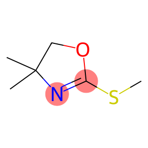 2-(methylthio)-4,4-dimethyl-4,5-dihydro-1,3-oxazole