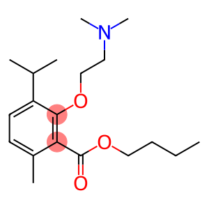 3-[2-(Dimethylamino)ethoxy]-p-cymene-2-carboxylic acid butyl ester