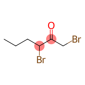 1,3-Dibromo-2-hexanone