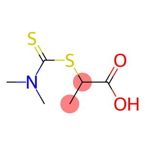 Propanoic acid,2-[[(dimethylamino)thioxomethyl]thio]-