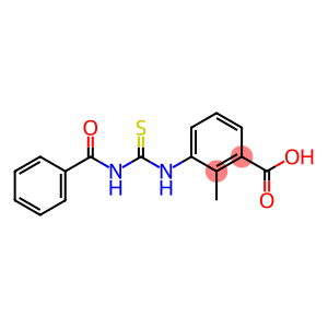 3-[[(BENZOYLAMINO)THIOXOMETHYL]AMINO]-2-METHYL-BENZOIC ACID