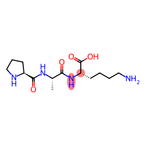 (S)-6-Amino-2-((S)-2-((S)-pyrrolidine-2-carboxamido)propanamido)hexanoic acid