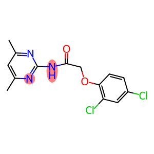 2-(2,4-dichlorophenoxy)-N-(4,6-dimethyl-2-pyrimidinyl)acetamide